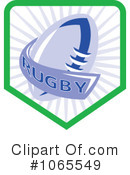 Rugby Clipart #1065549 by patrimonio