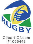 Rugby Clipart #1066443 by patrimonio