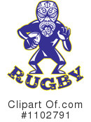 Rugby Clipart #1102791 by patrimonio