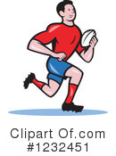 Rugby Clipart #1232451 by patrimonio