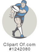 Rugby Clipart #1242080 by patrimonio
