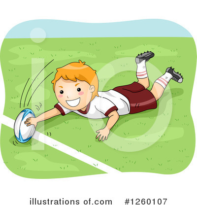 Royalty-Free (RF) Rugby Clipart Illustration by BNP Design Studio - Stock Sample #1260107