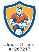 Rugby Clipart #1267217 by patrimonio