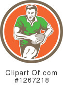 Rugby Clipart #1267218 by patrimonio