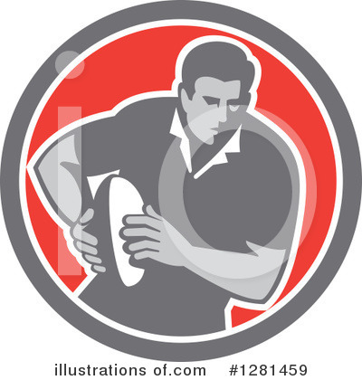 Royalty-Free (RF) Rugby Clipart Illustration by patrimonio - Stock Sample #1281459
