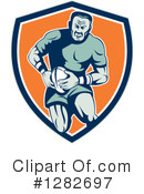 Rugby Clipart #1282697 by patrimonio