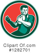 Rugby Clipart #1282701 by patrimonio