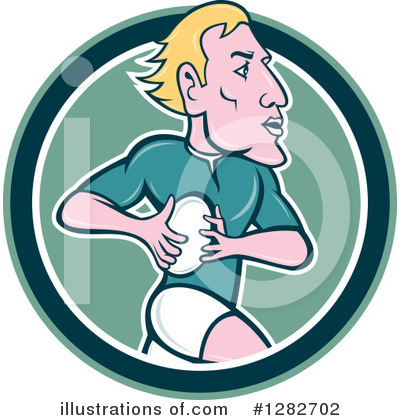 Royalty-Free (RF) Rugby Clipart Illustration by patrimonio - Stock Sample #1282702