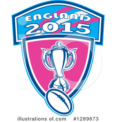 Royalty-Free (RF) Rugby Clipart Illustration by patrimonio - Stock Sample #1289673