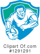 Rugby Clipart #1291291 by patrimonio