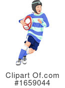 Rugby Clipart #1659044 by Morphart Creations
