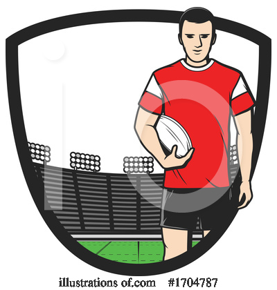 Royalty-Free (RF) Rugby Clipart Illustration by Vector Tradition SM - Stock Sample #1704787