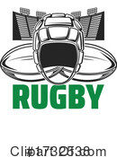 Rugby Clipart #1732538 by Vector Tradition SM