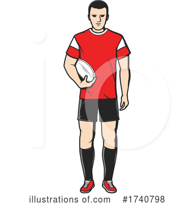 Royalty-Free (RF) Rugby Clipart Illustration by Vector Tradition SM - Stock Sample #1740798