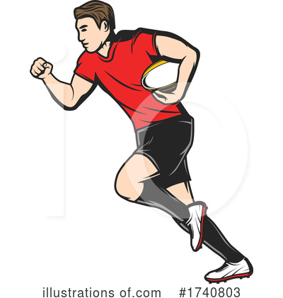 Royalty-Free (RF) Rugby Clipart Illustration by Vector Tradition SM - Stock Sample #1740803