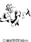 Rugby Clipart #1787116 by patrimonio