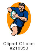Rugby Clipart #216353 by patrimonio
