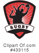 Rugby Clipart #433115 by patrimonio