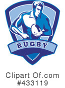 Rugby Clipart #433119 by patrimonio