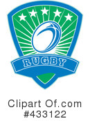Rugby Clipart #433122 by patrimonio