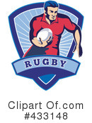 Rugby Clipart #433148 by patrimonio