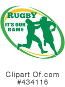 Rugby Clipart #434116 by patrimonio