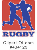Rugby Clipart #434123 by patrimonio