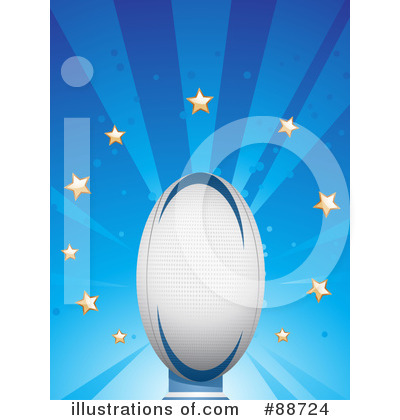 Royalty-Free (RF) Rugby Clipart Illustration by elaineitalia - Stock Sample #88724