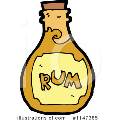 Royalty-Free (RF) Rum Clipart Illustration by lineartestpilot - Stock Sample #1147385