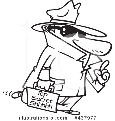 Spy Clipart #437977 by toonaday