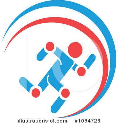 Runner Clipart #1064726 by Vector Tradition SM