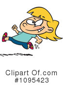Running Clipart #1095423 by toonaday
