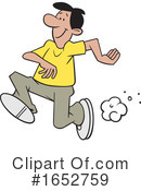 Running Clipart #1652759 by Johnny Sajem
