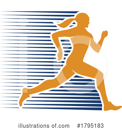 Runner Clipart #1795183 by Vector Tradition SM