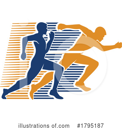 Runner Clipart #1795187 by Vector Tradition SM