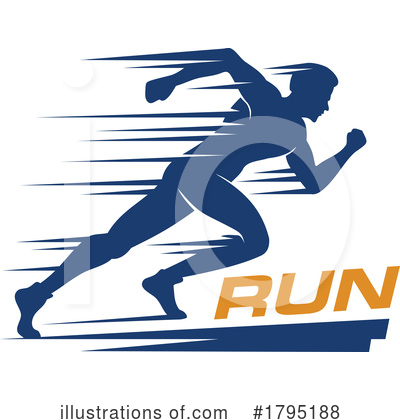 Runner Clipart #1795188 by Vector Tradition SM