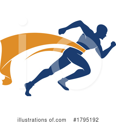 Running Clipart #1795192 by Vector Tradition SM