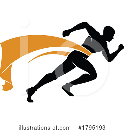 Running Clipart #1795193 by Vector Tradition SM