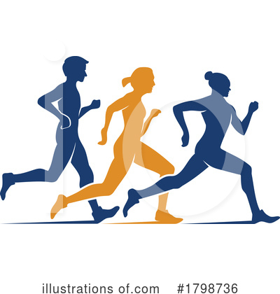 Runner Clipart #1798736 by Vector Tradition SM