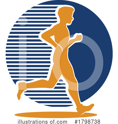 Runner Clipart #1798738 by Vector Tradition SM