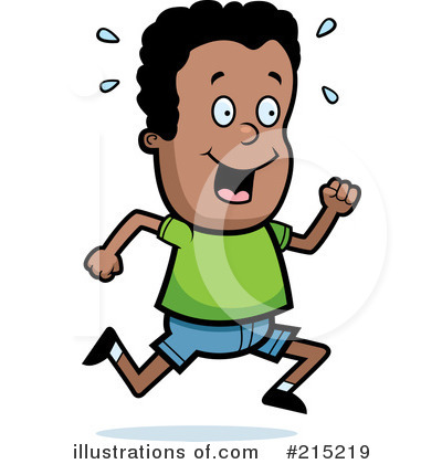 Royalty-Free (RF) Running Clipart Illustration by Cory Thoman - Stock Sample #215219