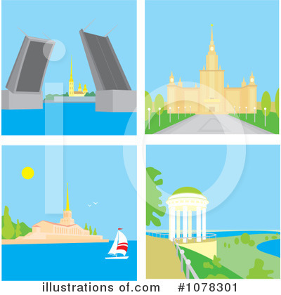 Royalty-Free (RF) Russia Clipart Illustration by Alex Bannykh - Stock Sample #1078301