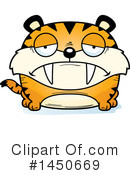 Saber Tooth Tiger Clipart #1450669 by Cory Thoman