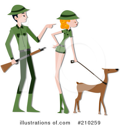 Royalty-Free (RF) Safari Clipart Illustration by BNP Design Studio - Stock Sample #210259