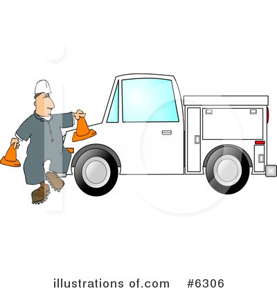 Utility Truck Clipart #6306 by djart