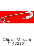 Safety Pin Clipart #1432901 by djart