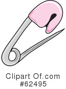 Safety Pin Clipart #62495 by Pams Clipart