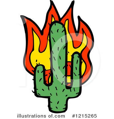 Royalty-Free (RF) Saguaro Clipart Illustration by lineartestpilot - Stock Sample #1215265