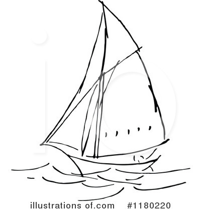 Sailing Clipart #1180220 by Prawny Vintage