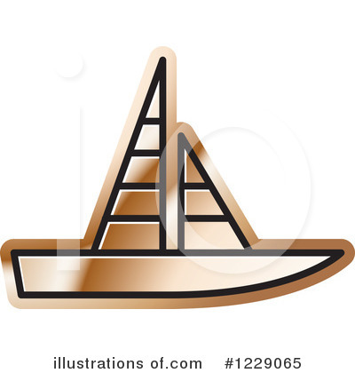 Royalty-Free (RF) Sailboat Clipart Illustration by Lal Perera - Stock Sample #1229065